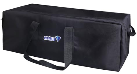 Azarxis wasserdichte Aufbewahrungstasche mit Tragegriffen, Große Tragetasche für Garten, Weekender Sporttasche für Reisen Sport Gym Urlaub (Schwarz - 100L)