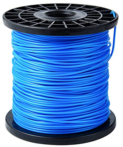 CHRORINE 1.6mm x 100m Round Strimmer Line Wire Cord Trimmer Line for Garden Strimmer Grass Trimmers Electric, Quality Upgrade Convenient Packaging Easy to Use