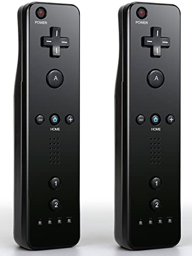 Bameca Wii Controller 2er-Pack, Wii Fernbedienung für Wii und Wii U