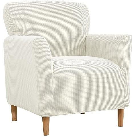 JORTUIO Jacquard Stretch Sesselschoner Clubsessel Sesselauflage Relax mit Armlehnen, Sesselbezug 1 Sitzer Club-Stuhlbezüge Stretch Sesselhusse Sofaüberzug Clubsessel Sessel Sitzbezug (Color : #13)