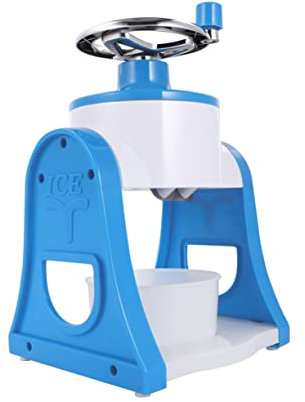 UKCOCO Per Cocktail Macchina Per Ghiaccio Tritato Mini Macchina Per Ghiaccio Facile Da Pulire Materiale Pp Per Uso Domestico