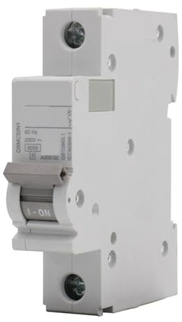 HYRTEFBN Disjoncteur Type D 1P 2A 3A 4A 6A 230V 50HZ 6KA Montage sur Rail DIN GB10963.1(2A)