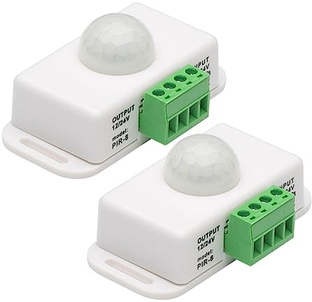 Movimento 12-24V per Strisce Interruttore a Infrarossi per Illuminazione Facile Installazione per Cucine e Scale