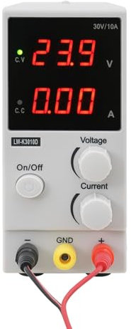 Fuente de alimentación para laboratorio, fuente de alimentación de laboratorio, 30 V, 10 A, fuente de alimentación de laboratorio, fuente de alimentación de laboratorio, fuente de alimentación
