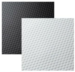stauraum Schubladenmatte Noppen – Schubladeneinlage & Regaleinlage, zuschneidbar – 50 oder 90cm Breite, 150cm – pflegeleichte Schrankmatte Küche & Haushalt – Made in Germany (Silbergrau, Breite: 50cm)