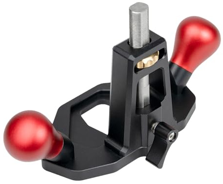 Healeved Pialla Manuale per Legno Regolabile con Limite Profondità Utensile Compatto per Smussatura e Scanalatura Precisa Pialla da Falegnameria Portatile per Angoli e Bordi Uniformi