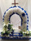 Gates of Heaven Silk Funeral Flower Tribute Memorial Bouquet