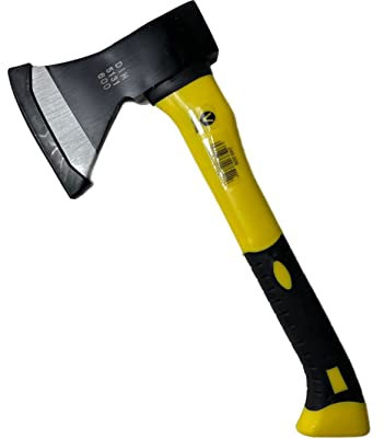 Universalaxt Axt Beil Gartenaxt Spaltaxt Holzaxt 600g Spaltbeil Fiberglasstiel