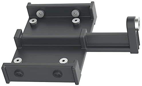 HETTICH 9257813 AvanTech You Verarbeitungshilfe (Bohrhilfe) BlueJig für Schnäpper und C-Haken, Silber