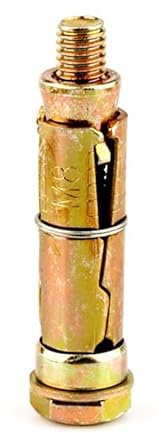 Pernos de tornillo de expansión, ganchos de perno de anclaje, bujes de pared de servicio pesado Anclajes Kit de perno de anclaje de expansión de concreto Anillo de tornillo de concreto Perno hexagonal