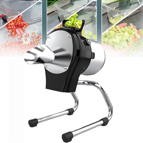 JINTAOMA 110w Professional Electric Slicer Shredder, Commercial Food Shredding Machine Fruit Shredder Stainless Steel For Potatoes Carrot Cabbage