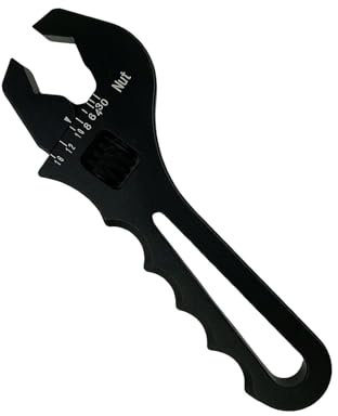 Fhkpsqkcn Chiave di montaggio 3AN-16AN chiave inglese regolabile in alluminio per chiave inglese leggera strumenti per collegamento tubo adattatore