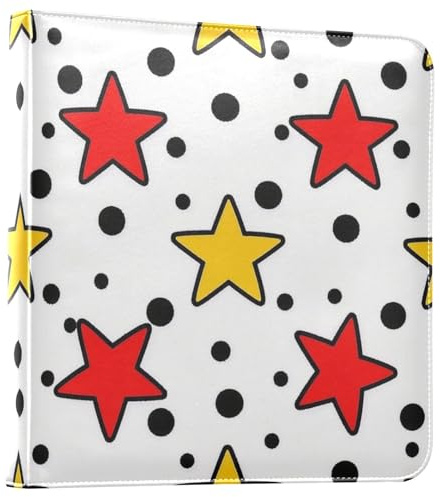 Stars Colorful Black Dot sticker book collecting Self Adhesive Pages 2 pcs 4x6'', 1 pcs 6x8'' Photos regalos para aniversario de novios