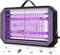 seenlast Lampara Antimosquitos Electrico, 4200V 2 * 5W Potente Mata Mosquitos Electrico, Matamoscas Electrico con Luz UV, Lampara Mosquitos Asesino Silencioso para Uso Residencial y Comercial