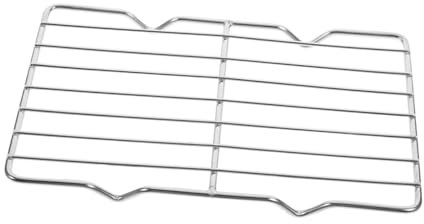 GRIRIW Rejilla Para Asar De Acero Inoxidable Resistente Soporte Para Horno Enfriamiento Uniforme y Uso Múltiple Para Carnes Verduras y Mariscos