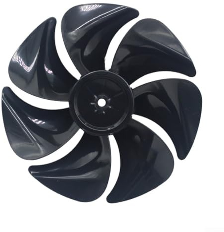 YobiLife Kit di pale per ventola a sette pale per circolatore d'aria, lama di ricambio silenziosa, 22 cm, forte flusso d'aria, ventilatore da pavimento, parete e scrivania, design versatile, in