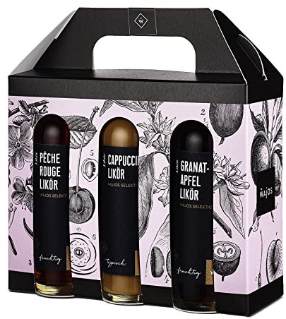 Geschenk- und Genuss-Sets Liköre, 6 x 40 ml Wajos Liköre Tasting Set