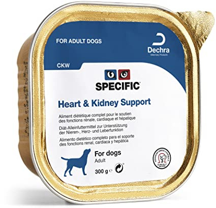 Specific Heart & Kidney Support CKW - 6 x 300 g Egg, Pork, Rice Flavor Dog Food