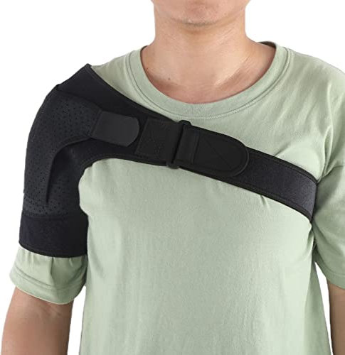Attelle D'épaule De Récupération Attelle D'épaule Et écharpe De Bras Compression D'épaule pour Le Soulagement des Blessures Hommes Et Femmes Orthèse De Soutien De Confort Réglable