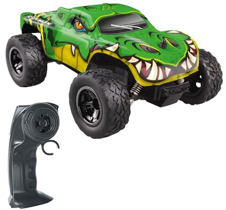 Xtrem Raiders Cayman - Fjärrstyrd Bil Alla Terränger | Offroad Rc Bil Leksak Från 6 7 8 9 10 År | Highttoy Radiostyrd bil barn | Fjärrkontrollbil Racerbil | Fordon Leksak Barn 5