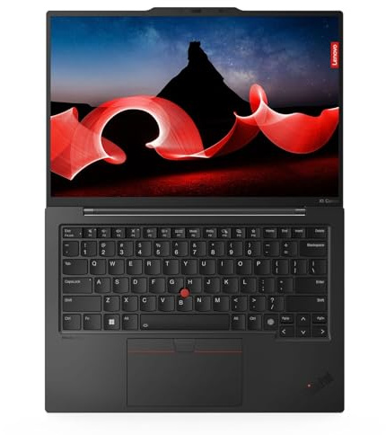 Lenovo ThinkPad X1 Carbon Gen 12 21KC009XUS - Notebook touchscreen da 14, WUXGA, Intel Core Ultra 7 165U, tecnologia vPro, piattaforma Intel Evo, 32 GB, SSD da 1 TB, tastiera inglese, vernice nera