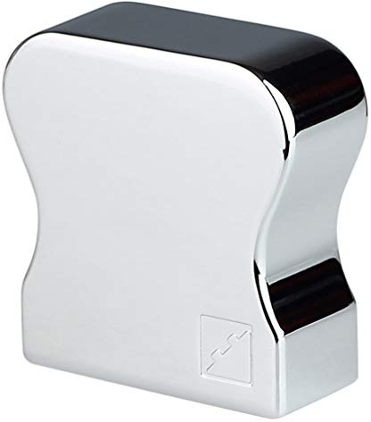 Chrome HR Profile Handrail End Cap - Pair