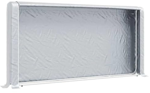 vidaXL Brennholzregal mit Regenschutz 300x25x150 cm Verzinkter Stahl, Kaminholzregal, Brennholzregal Außen, Kaminholzständer, Feuerholzregal