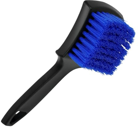 Brosse Nettoyante pour Pneus - Nettoyeur de Jantes avec Brosse Récurante,Outil de Lavage à Manche Anti-Dérapant | pour Lavage Véhicules SUV Camions Hommes Femmes