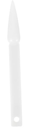 POPETPOP Présentoir D'échantillons Ongles Blanc en Plastique, 2 Sets 40 Bâtonnets D'éventail, Accessoire Pratique pour Manucure et Présentation de Vernis