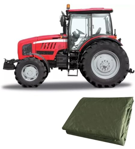 MoSundi Copertura impermeabile per tosaerba da equitazione, in tessuto Oxford 210D resistente, con cinghie regolabili, verde