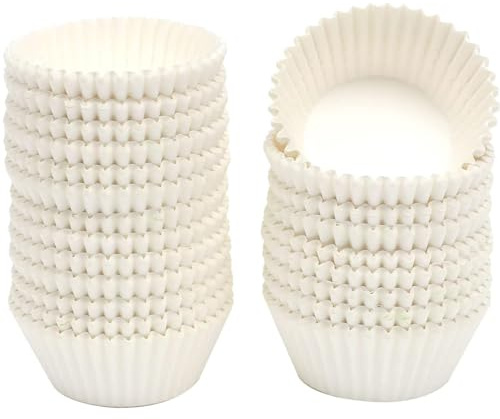 Lot de 600 caissettes à muffins de grande taille en papier de qualité alimentaire - Sans odeur (grande taille) qiqee