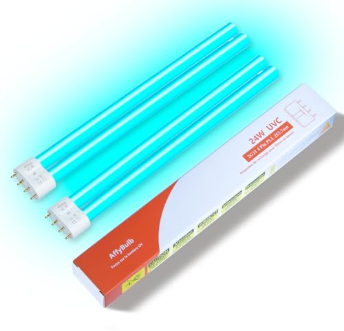 AffyBulb 2 * 24 W 2G11 PLL Lampadina UV di Ricambio, per Macchina o chiarificatori per filtri UVC per laghetto