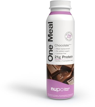 NUPO® Substitut de repas pour perdre du poids [Chocolat – 12 pièces] – Boisson diététique pour perdre du poids – Substitut de repas amincissant – Boisson Repas – Substitut alimentaire
