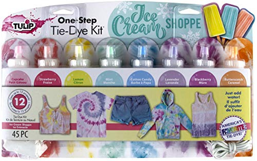 Tulip One-Step tie dye kit Ice Cream Shoppe 45pcs, Pastel, Size