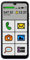 ALIGATOR Smartphone Seniorenhandy AZAS6100SENBX mit 6,3“ HD-IPS 18:9 Farbdisplay, LTE/4G, Dual SIM, Kamera 8 Mpx. Big Launcher Applikation, Farbe Bordeaux.