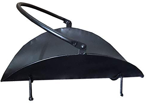 Kaminholzhalter mit Griffen – Stahl-Holzwiege für Herd, Indoor/Outdoor Holzträger für Anzündholz, Kohlehalter