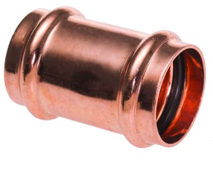 CONEL CONNECT COPPER Press Schiebemuffe – V-Kontur | Größen 12–54 mm (22 mm)