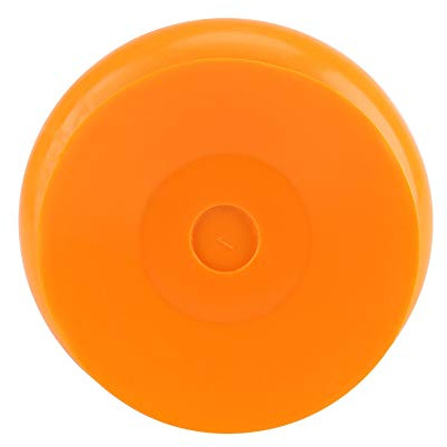 Yctze Reloj de Pared con Ventosa - Reloj de Ducha para Baño con Ventosa, Diseño, Fácil Instalación, (Orange)