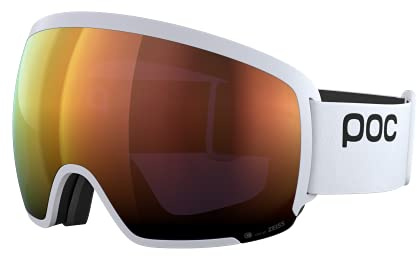 POC Unisex Orb Clarity, Hydrogen White/Spektris Orange, Einheitsgröße