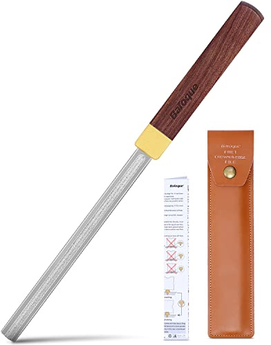 Lime à frettes diamantée – Outil de guitare 4e génération | avec 3 emplacements de rayon + bord plat pour le polissage des frettes et l'arrondi des bords