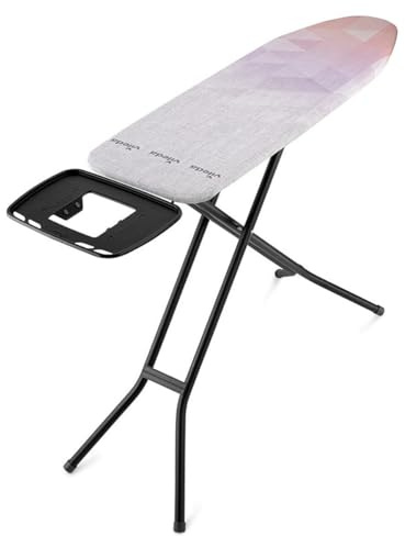 Vileda Dimond Plus Bügelbrett, Bedruckt, Schwamm-Baumwolle, 120 x 38 cm