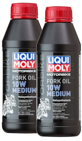 WOL 10W Fully Synthetic Medium Motorbike Fork Oil 1506 Suspension Fork Oil (2 Unit)