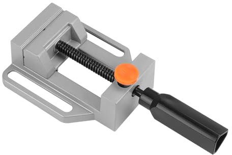 Hoteche Schnell-Schraubstock 68mm, Aluminiumlegierung, Silber, 376g, Maschinenschraubstock