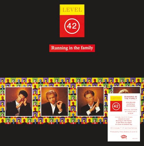 Level 42: Running In The Family 2CD in 7” Deluxe Gatefold