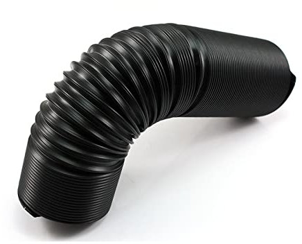 Ansaugrohr 63/76 Mm Kaltlufteinlassrohr Universal Für Die Meisten Autos Flexibler Lufteinlassschlauch Motorleitung Zufuhrschlauch Länge 1 Meter Auto Ansaugschlauch(63mm 2.5inch)
