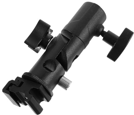 WATIIFUFU Support De Flash Professionnel Pivotant avec Monture Universelle pour Appareils Photo DSLR Et Éclairage Compatible avec LED Et Stroboscopes