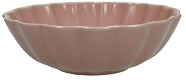 BRANDANI Ciotola Insalatiera Contenitore Calipso 51441 Rotonda 23cm Cipria Rosa Porcellana