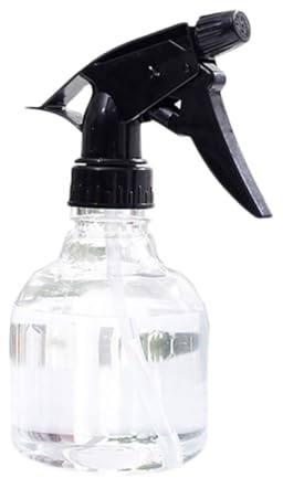 HEMOTON 3pcs Water Mister Spray Bottle Plastic Sprayers for Hair Gardening Cleaning Portable Random Pattern