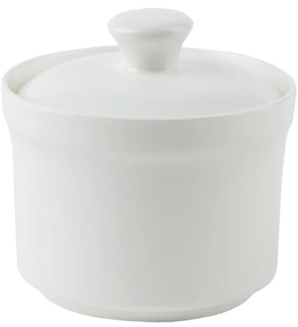 Marmite à soupe en céramique, faitout en porcelaine, mini cocotte, bol à œufs vapeur, faitout avec couvercle, saladier, chauffe-café, soupe en céramique avec couvercle, 600 ml
