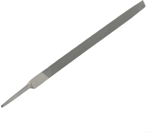 Juego de limas triangulares de metal y acero, herramienta manual para corte fino, carpintería, eliminación de rebabas, limado de precisión, 5, 8, 10, 12 pulgadas (8 pulgadas)